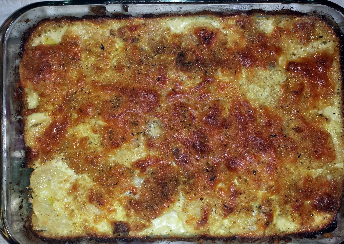 Creamy Pepper Jack Bacon Funeral Potatoes
