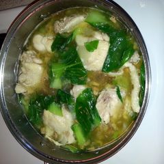 A picture of chicken bok choy courtesy of my aunt..