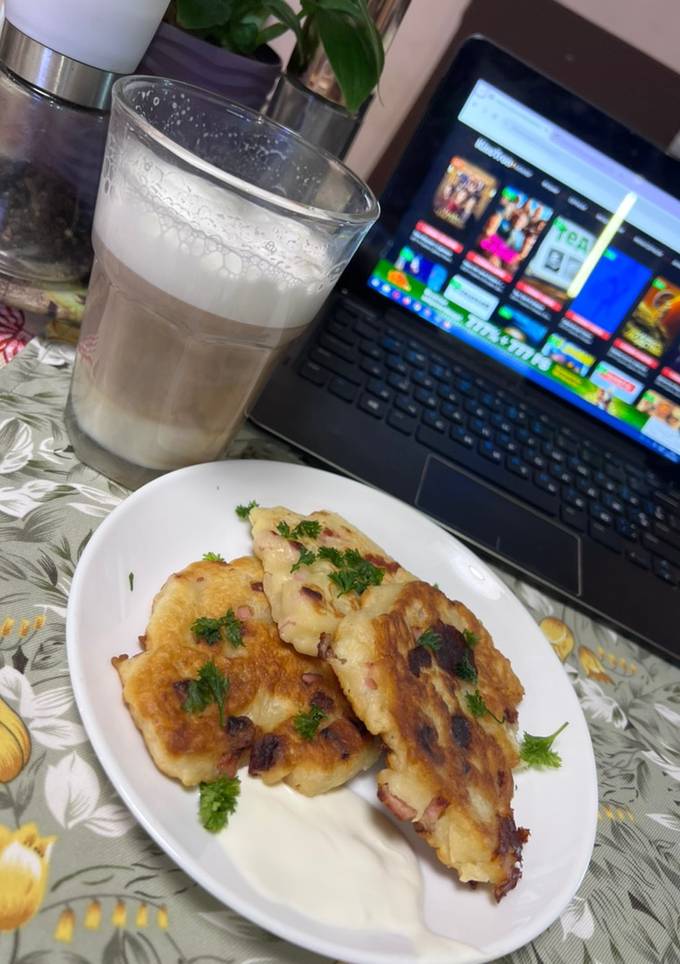Оладки з сиром