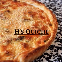 A picture of Bacon and Spinach Quiche.