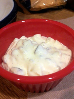 A picture of CopyCat McDonalds Tartar Sauce.
