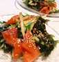 Easy Way Prepare Recipe Nutrient-Rich Summer Salad with Veggies and Plenty of Wakame Seaweed that is Delicious, Really Delicious}