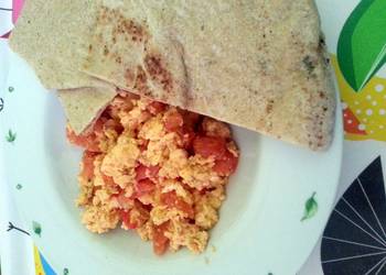 Without Fail Prepare Recipe Scrambled Eggs with Tomatoes Yummy