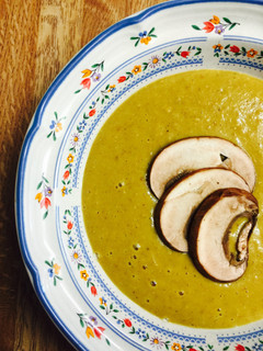 A picture of Red Lentil And Bacon Soup.