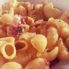 A picture of Speck Carbonara.