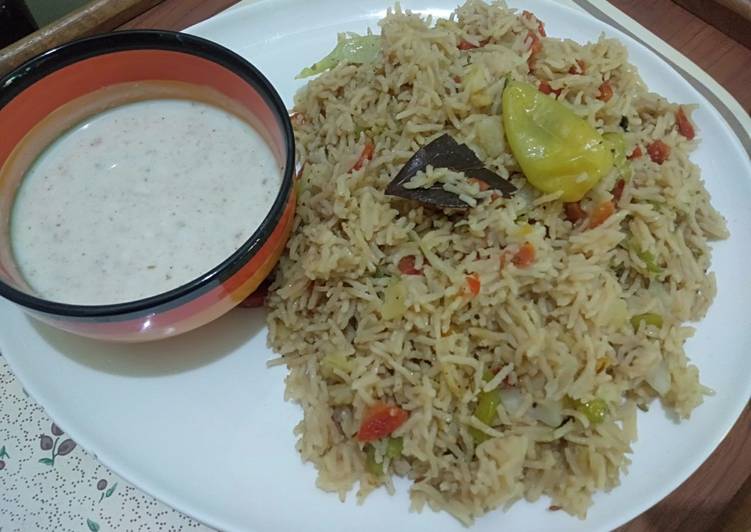 Steps to Prepare Speedy Mix Vegetables Rice