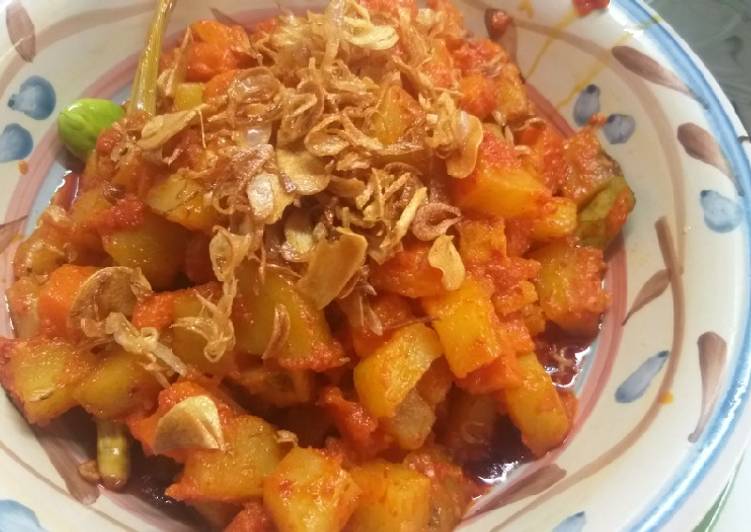 Resep Sambal goreng kentang wortel no msg Anti Gagal