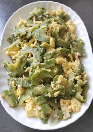 A picture of Ampalaya.