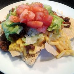 A picture of No ordinary taco salad.