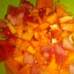 A picture of Fruits salad.