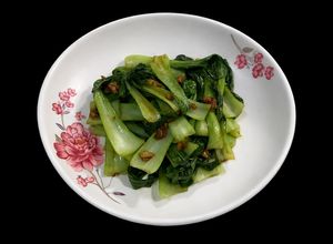 Hình của món SP.0234 - Cải Thìa Xào Tỏi Xốt Dầu Hào.