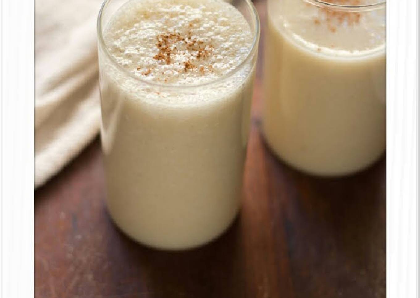 Banana bailey milkshake