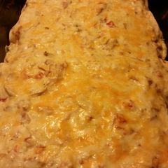 A picture of Chicken Enchiladas.