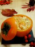 Persimmon and Walnut Shira-ae Mashed Tofu