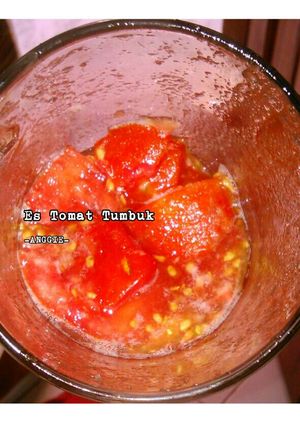 Foto resep 31. Es Tomat Tumbuk