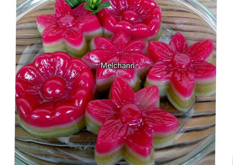 Kue lapis sagu / kue pepe