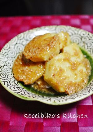 A picture of Stewed Taro Potato Soboro Tumble.