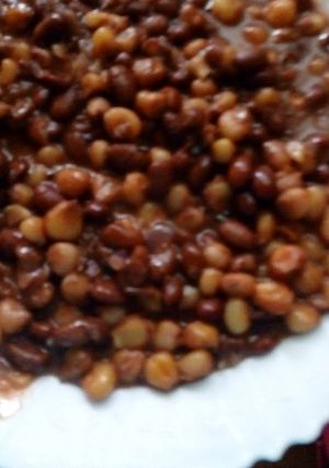 A picture of Githeri stew.
