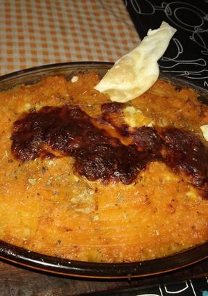 Una foto de Pastel de carne y zapallo