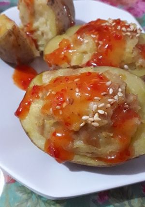 Foto resep Simple potato bake