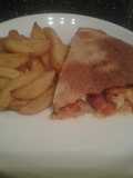 Chicken & Choritzo Calzone
