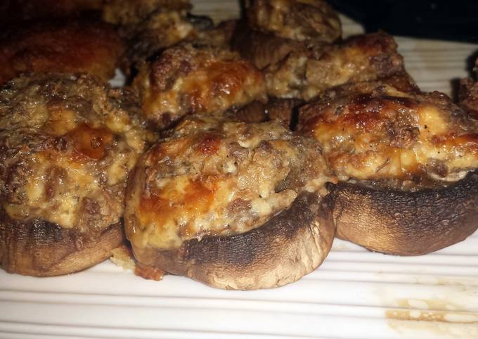 Easiest Way to Make Super Quick Homemade Stuffed Mushrooms