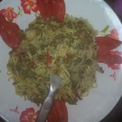 A picture of Ndengu pasta.