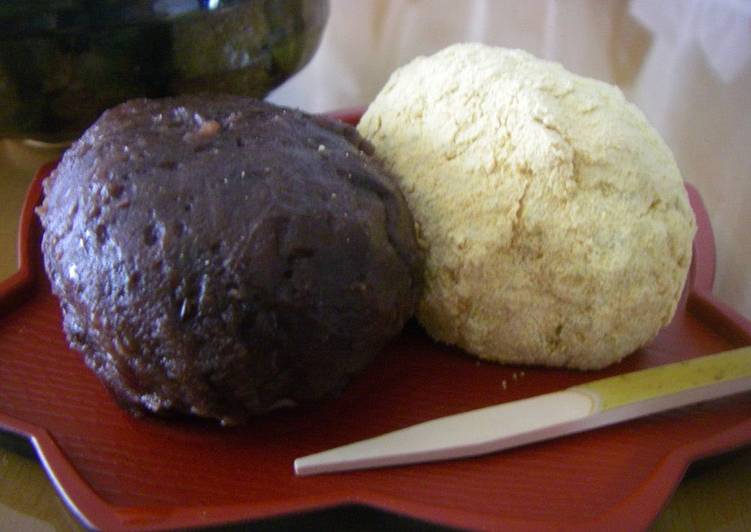Recipe: Appetizing Our Family Recipe for Ohagi, Passed Down Over Three Generations