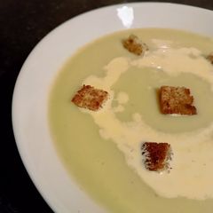 A picture of Leek and Potato Soup.