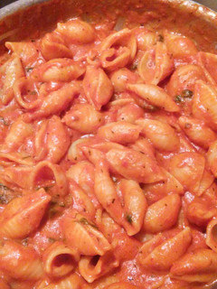 A picture of Easy mushroom pasta.