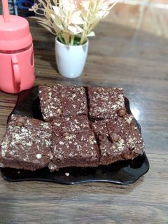 صورة لوصفة كيكة البراونيز😍