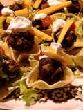 Mini taco appetizers