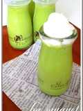 Thick and Rich Matcha Green Tea Blancmange