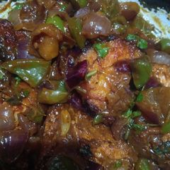 A picture of Odisha Style Chilli Fish.