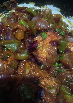 A picture of Odisha Style Chilli Fish.