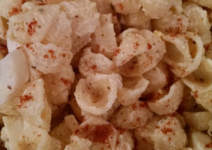 Recipe of Super Quick Homemade Deviled Egg Macaroni Salad