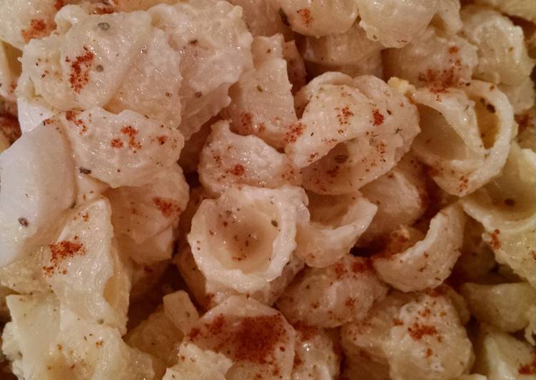 Deviled Egg Macaroni Salad