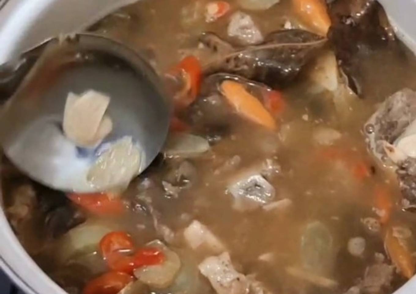 Soup Iga sapi garang asem