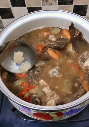 Foto resep Soup Iga sapi garang asem