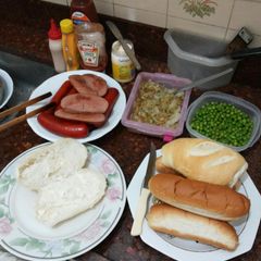 A picture of Vienne sausage Brazilian hotdog.