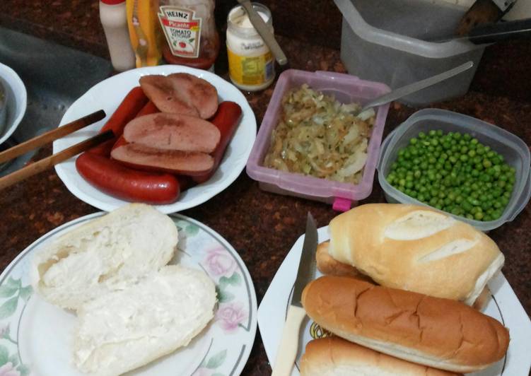 Steps to Make Ultimate Vienne sausage Brazilian hotdog