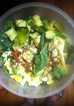 A picture of Cobb Salad.