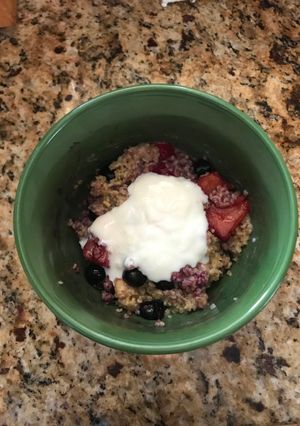 A picture of Homemade Yogurt.