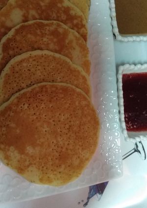 صورة لوصفة بان كيك بالبرتقال