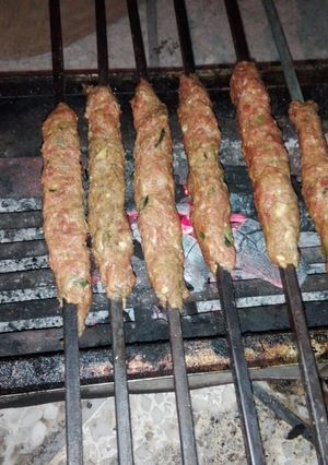 A picture of Seekh Kebabs.