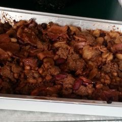 A picture of Baked Ranch Beans.