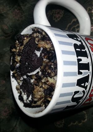 A picture of oreo oatmeal.
