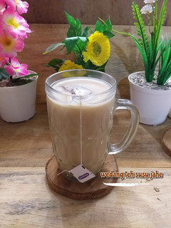 Foto resep Wedang teh susu jahe