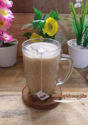 Foto resep Wedang teh susu jahe