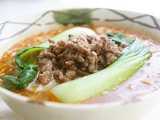 homemade dan dan noodles